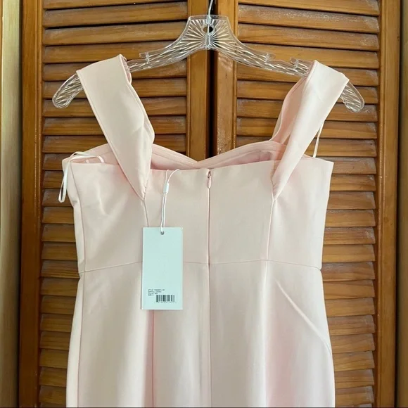 NEW Likely Bartolli Off Shoulder Pink Gown Dress - Picture 6 of 9